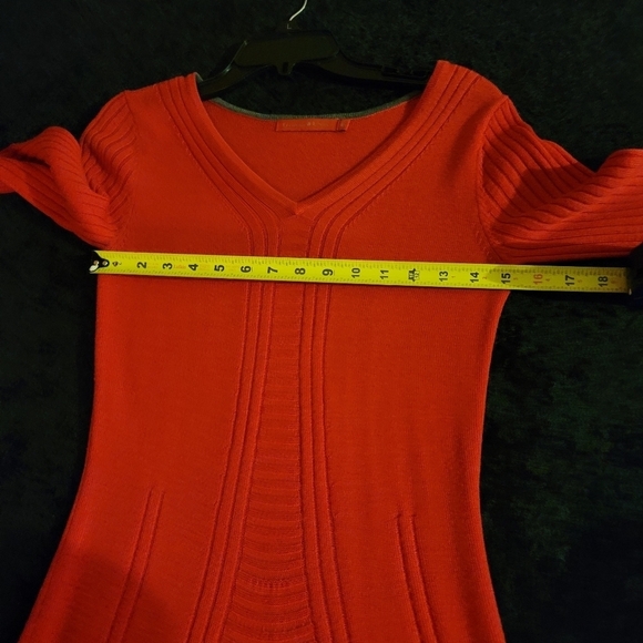 KRIMSON KLOVER Wool V Neck Sweater Knit Dress S XS - Picture 11 of 16